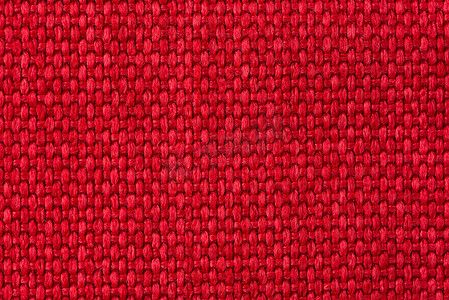 红色编织纹理