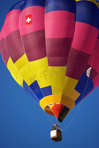 团队大气摄影照片_热气球 。