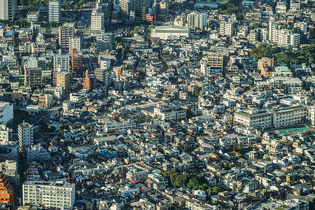 东京城市景观（从东京晴空塔拍摄）