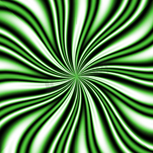 绿色旋涡