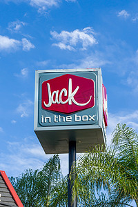 盒子里的杰克餐厅标志