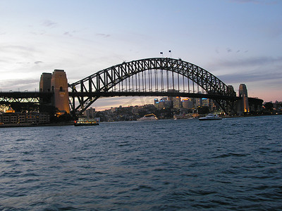 悉尼海港大桥摄影照片_悉尼海港大桥