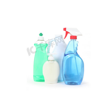 家居清洁产品洗碗皂窗户清洁剂和漂白剂