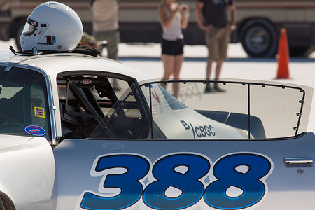 388摄影照片_2012 年速度世界大赛期间的 388 赛车。