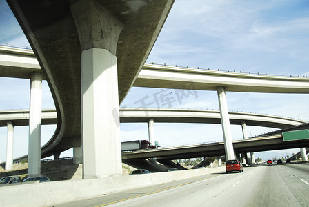 路网摄影照片_美国的高速公路路网