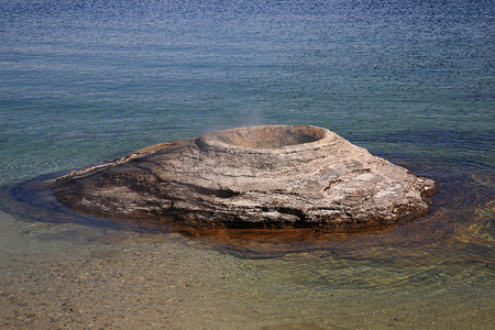 cone摄影照片_黄石公园 - Fishing Cone Geyser