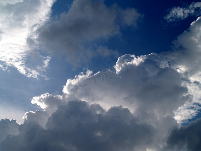 千祥云集摄影照片_不同的五颜六色的天空云集