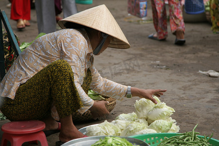 卖菜的