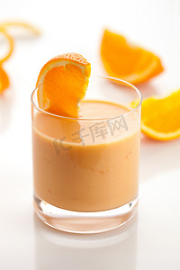 橙酸奶