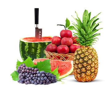 健康新鲜水果摄影照片_五颜六色的健康新鲜水果