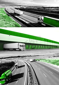设计国际货运和高速公路