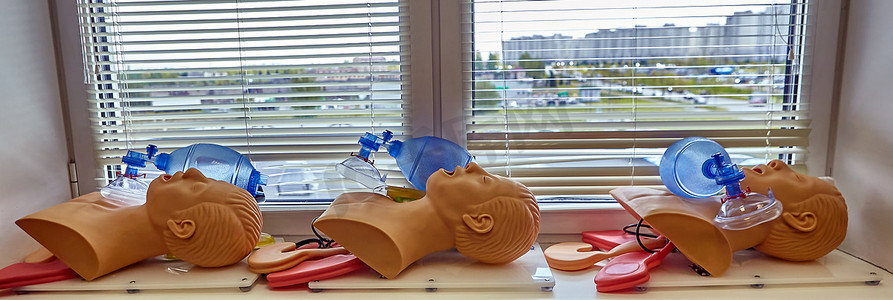 CPR急救复苏成人训练人体模型
