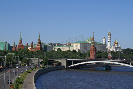 莫斯科地区摄影照片_莫斯科。
