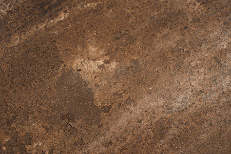 磨砂墙背景摄影照片_用于背景的磨砂锈和划痕钢质地