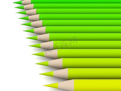 蜡笔色谱-绿色