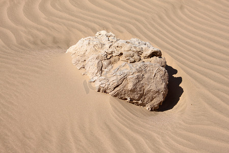 沙漠中的沙子具有风的质感