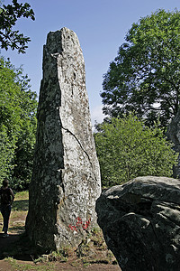 near Erdeven, Alignements de Kerzerho, Les Geants de Kerzerho, 布列塔尼