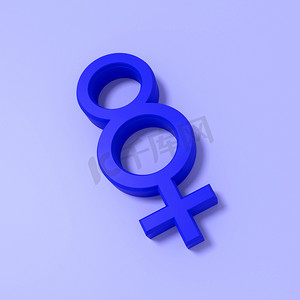 金星标志和八在紫色背景上。