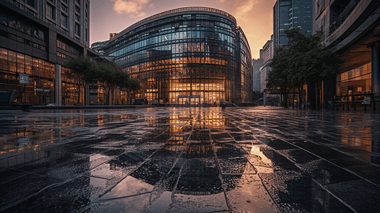 夜上海建筑摄影照片_上海凌空SOHO夜景灯光