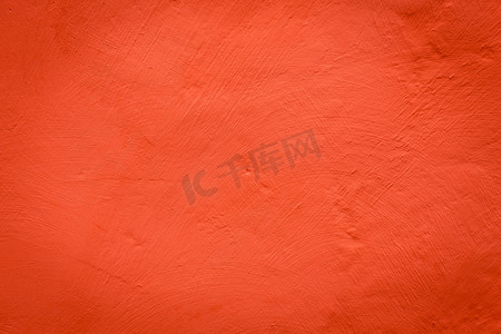 红墙背景纹理摄影照片_混凝土红墙纹理 grunge 背景
