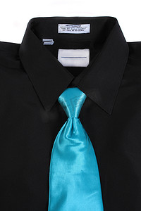 西装和领带的特写