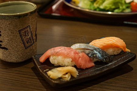 高级寿司（日本料理）的形象