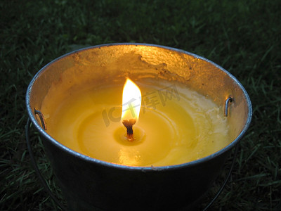 香茅油桶蜡烛