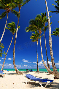 加勒比度假村的沙滩