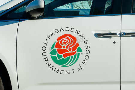 字幕条字幕摄影照片_帕萨迪纳玫瑰协会车辆和标志锦标赛