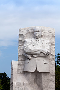 小马丁路德金纪念碑在华盛顿特区