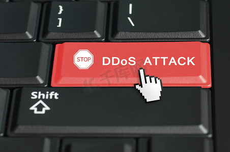 以返回按钮为重点的 DDoS 概念