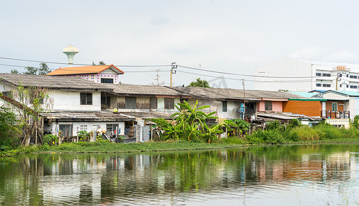 泰国的海滨社区