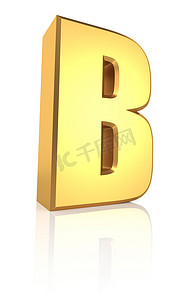 3d 字母 B