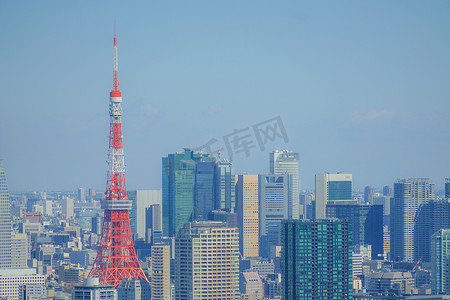 惠比寿花园广场广场从东京市视图