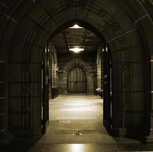 古建筑拱形门