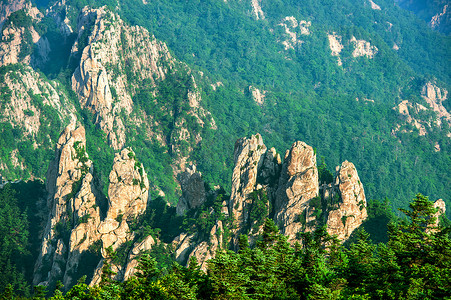 雪岳山国家公园，韩国最好的山。
