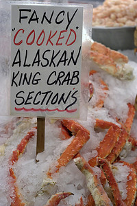 海鲜市场-蟹腿