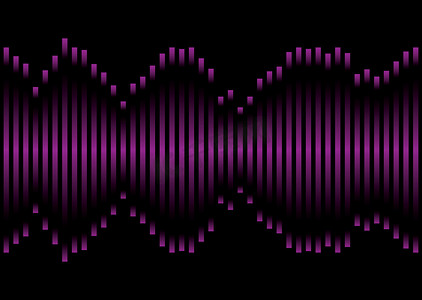 紫色音乐均衡器