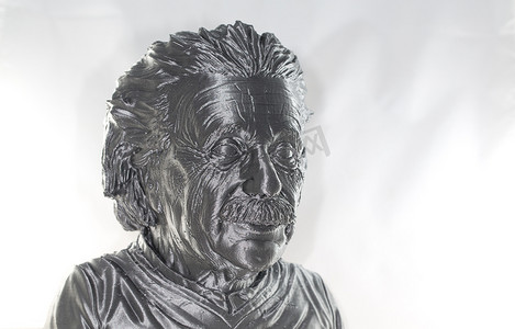3D 打印的阿尔伯爱因斯坦半身像