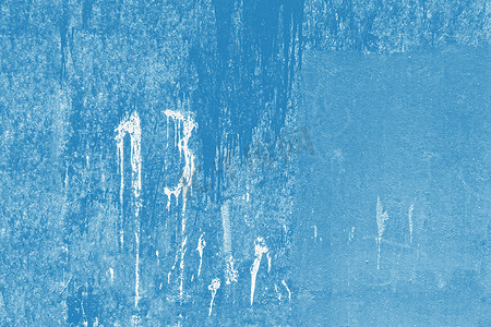 在肮脏的蓝色墙壁上用白色油漆写的第十三号，复制空间
