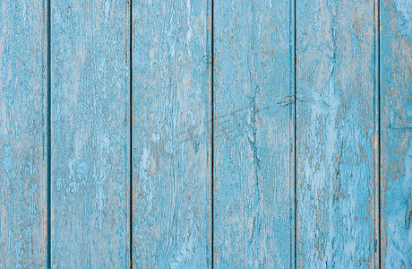复古蓝色木板背景
