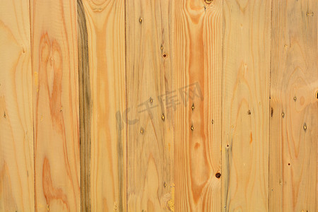 天然木棕色木板墙纹理背景