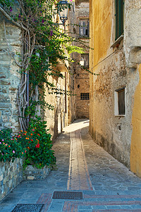 Acciaroli 典型的小巷
