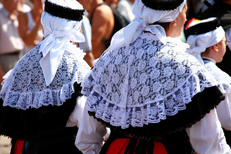 西班牙传统服装在马德里