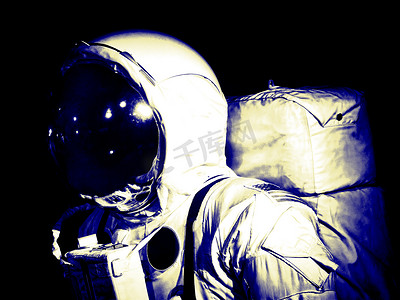 太空登月摄影照片_宇航员宇航员宇航服服装类似于那些用于