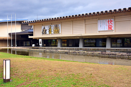 日本奈良奈良国立博物馆立面