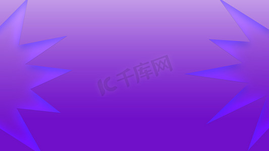 紫色渐变海报模板摄影照片_具有尖形形状的紫色霓虹渐变背景
