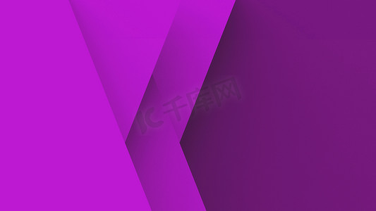 抽象紫色背景基本几何重叠阴影图渲染 3d 高清