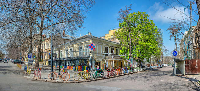 乌克兰敖德萨的果戈理街