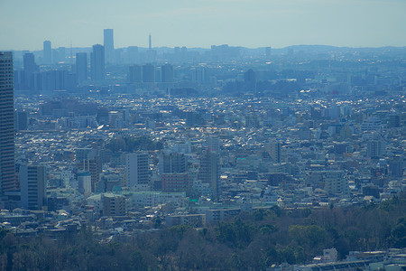 惠比寿花园广场广场从东京市视图